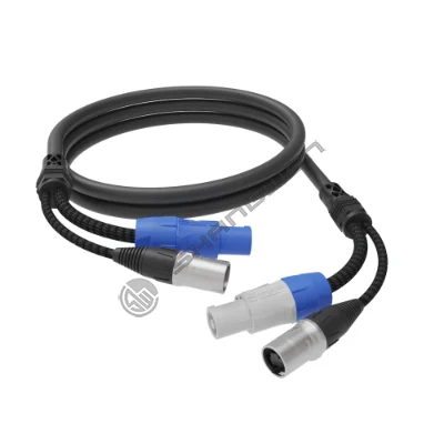 Power in+out/RJ45-RJ45